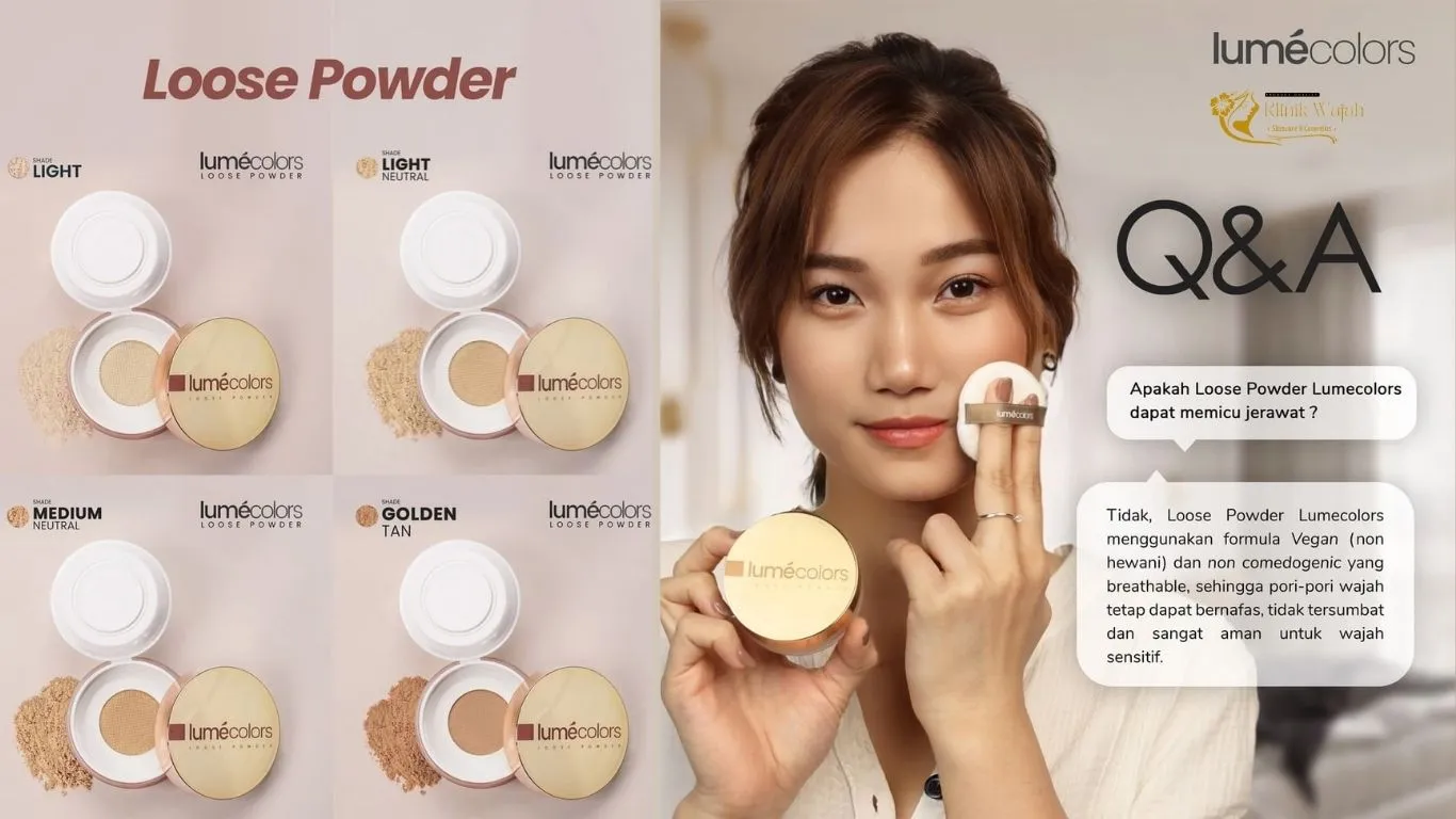 Jenis-Jenis Bedak Lumecolors dan Tips Memilihnya